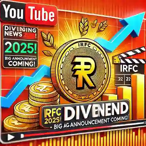IRFC Dividend News 2025 – Big Announcement Coming! Stock Market Update with Stock Bharti Logo